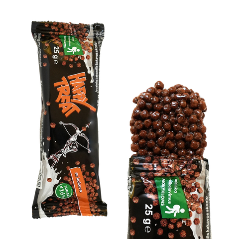 Happy Treat Bar, cocoa flavor, 25g