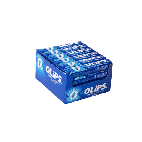 Olips Karamelė Eukalipto mentolio skonio, 28g