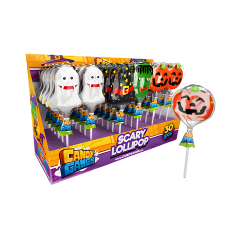 Candy Gangs Scary Lollipops ledinukai – Helovyno saldainiai Happy Treat