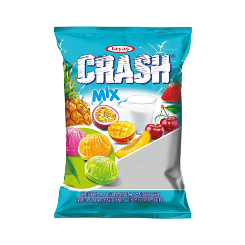 Caramel Crash Mix various fruit and milk flavors, with filling, 1kg