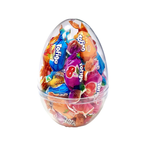 Egg 12cm with Tofigo candy, 165g