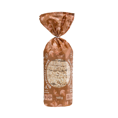 Ustukiai buckwheat crackers, 100g