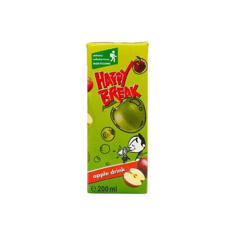 Happy Break apple juice drink, 200ml