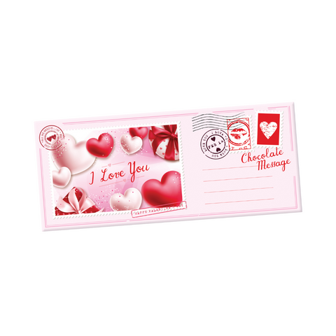 Chocolate card I Love You 90g