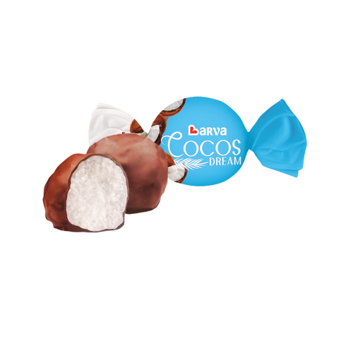 Chocolate sweets Barva Cocos dream with coconut filling, 2kg