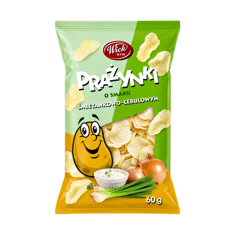 Kriksy Prazynki 60g grietinėlės ir svogūnų skonio
