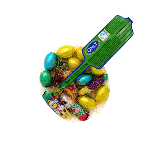 Only Easter Mix jelly figures in a mesh bag, 84g