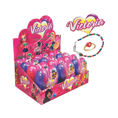Heart 9cm Victoria with surprise and candy
