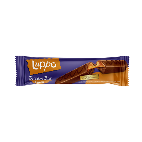 Luppo Dream Bar, caramel, 50g