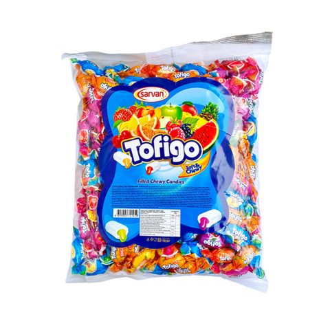 Tofigo Chewy candies with various fillings, 1kg
