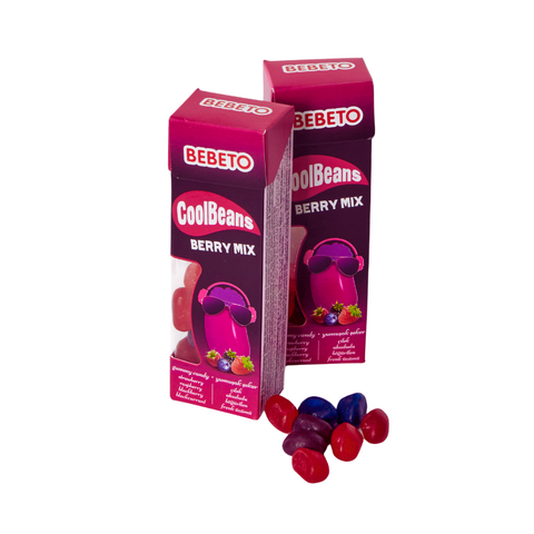 Bebeto Jelly Beans Berry Flavor, 30g