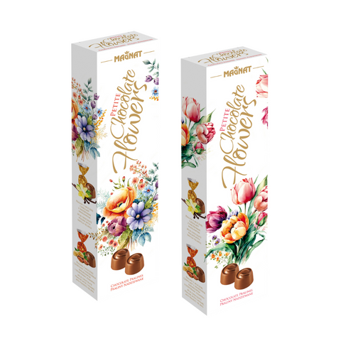 Petite Choco Flower Candy Box. 80g