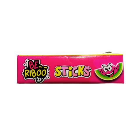 Beriboo Sticks, Strawberry flavor, chewing gum strips, 13g