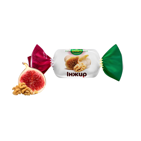 Šokoladiniai Amanti 1kg figos su graikiniu riešutu šokolade