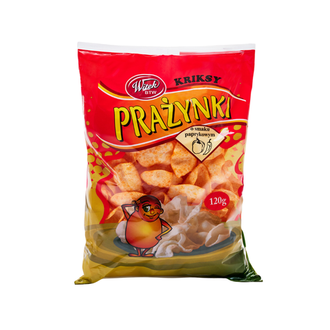 Kriksy Prazynki paprika flavor, 120g