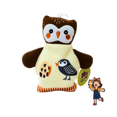 Dovana rankų lėlės Gyvūnėliai su 126g saldumynų