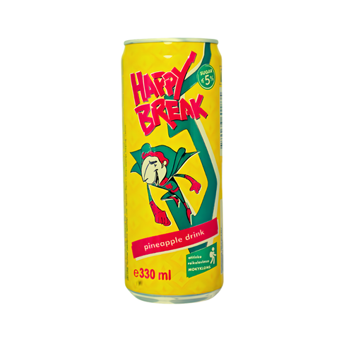 Happy Breakl ananasų skonio gėrimas,  330ml