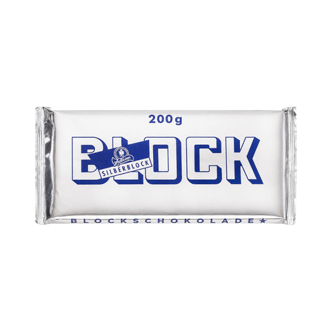 SilberBlock  Juodasis Šokoladas, konditerinis, 200g