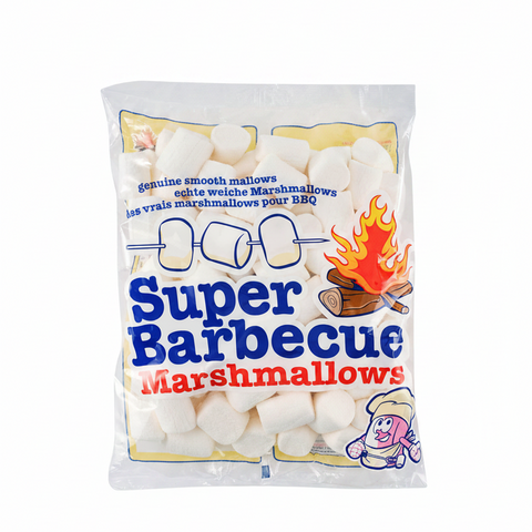 Zefyrai Super Barbecue 250g balti, tinka kepimui