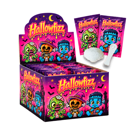 Hallowfizz saldainis su rūgščiais milteliais, 12g