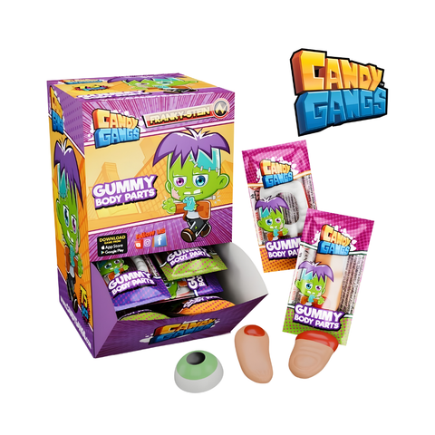 Guminukai Candy gangs Franky-stein kūno dalys, 10g
