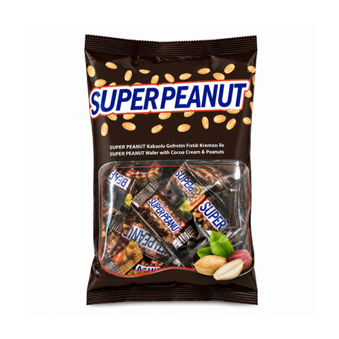 Šokoladiniai Super Peanut 250g su žemės riešutais, nuga ir karamele