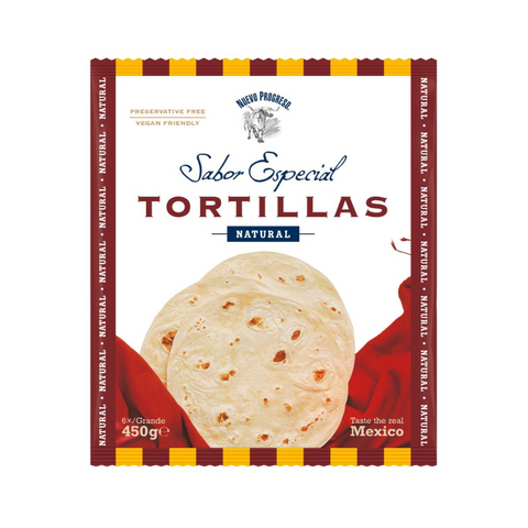 Wheat Tortillas, 25cm, 450g