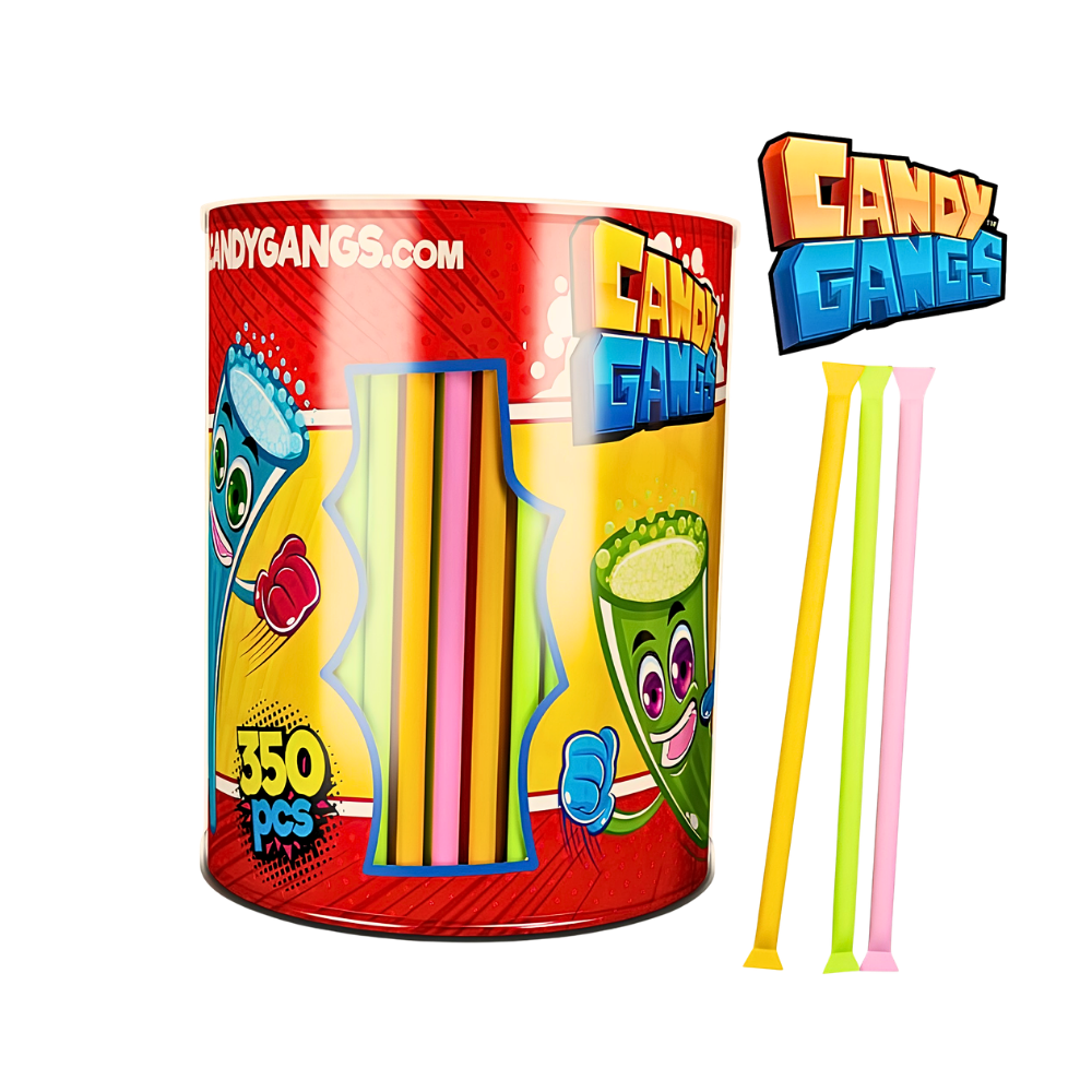 Candy Gangs 3g saldžiarūgščiai milteliai vamzdelyje