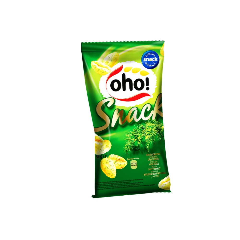 Oho Snack krapų skonio, 35g
