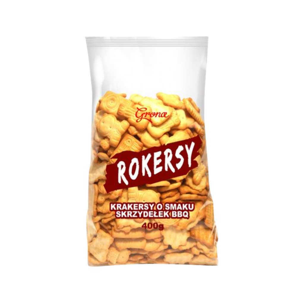Cookies Grona Rokersy barbecue flavor, 0.4kg