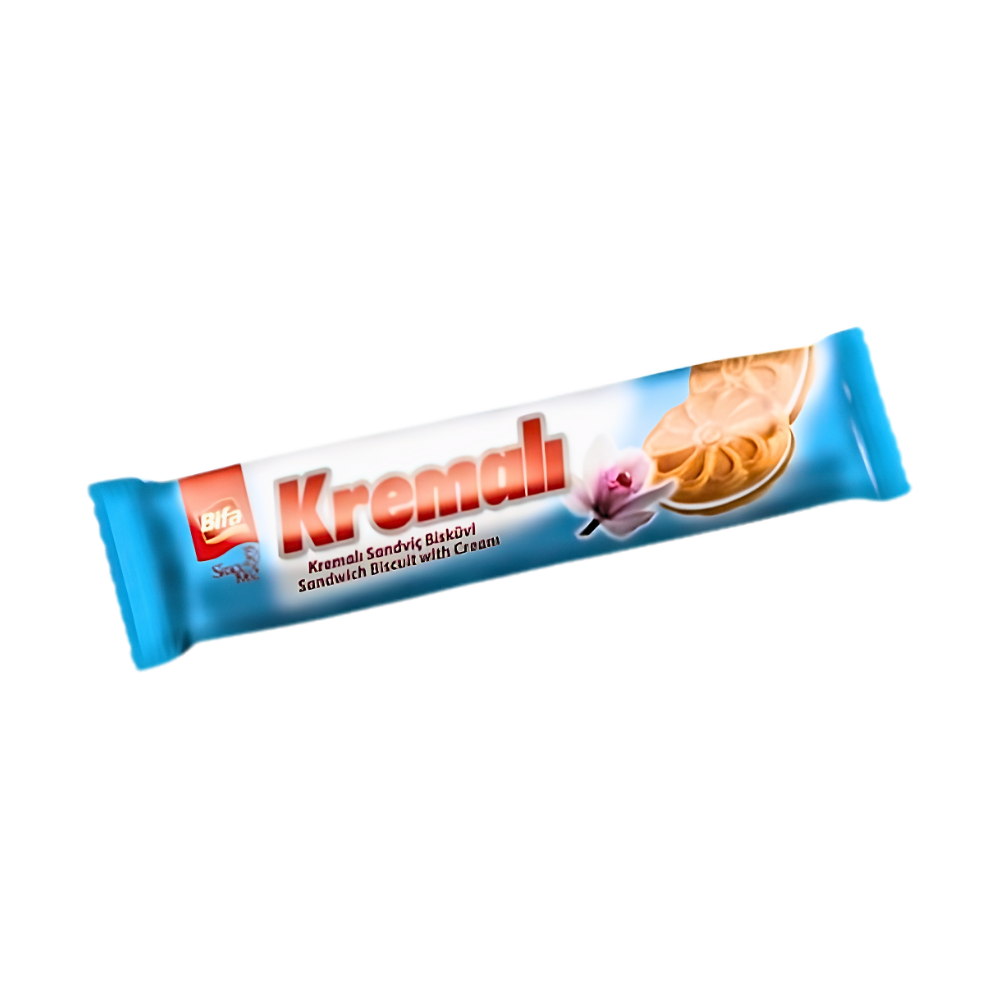 Kremali 45g ar vaniļas garšu krējumu
