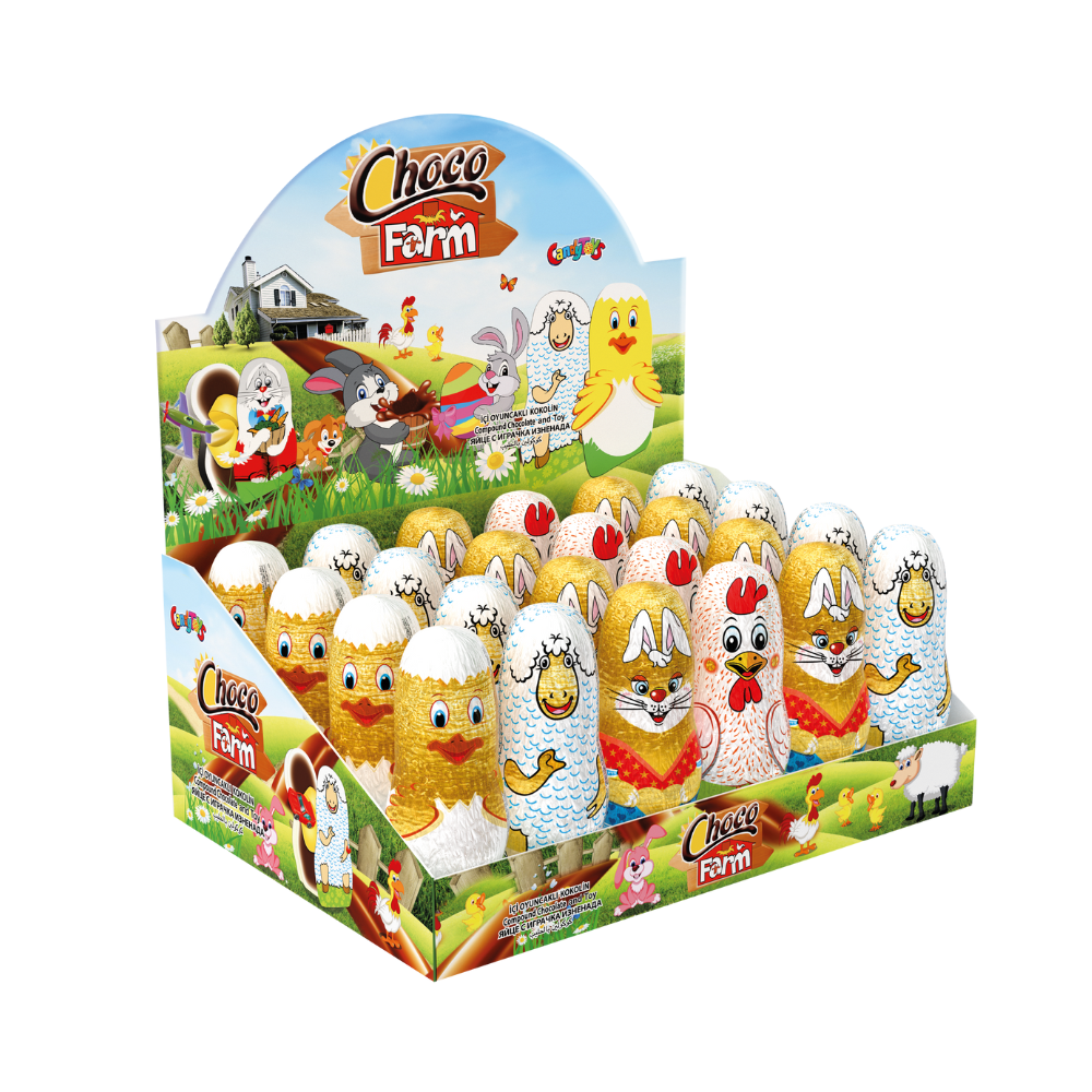 Chocolate figurine Choco Farm with a surprise, 30g