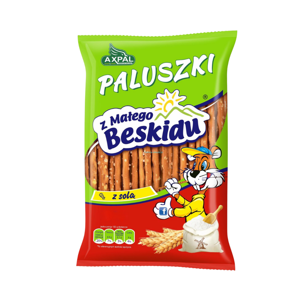 Beskidu salmiņi ar sāli, 60g