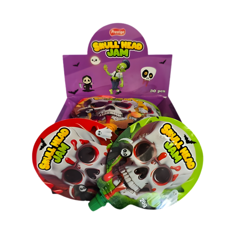 Saldainiai skysti Skull Head Jam, 20g